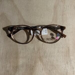 Flower By Drew Barrymore FLR6035 Lily Crystal Nude Eyeglass Frames 49-19-140